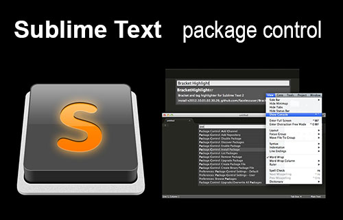Package Control Sublime Text